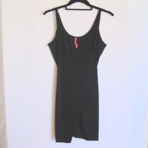 Spanx Thinstincts Open Bust Mid Thigh Bodysuit  #10021R - Picture 4 of 9